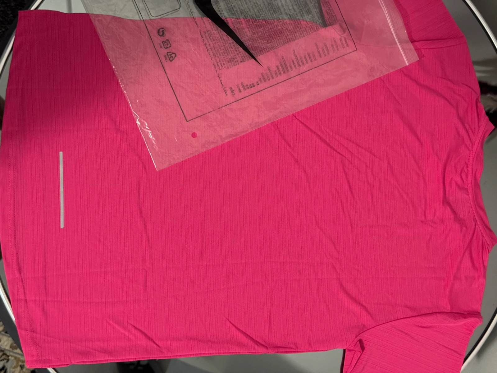 Roze hardloop T-shirt van Nike maat M – photo 4